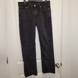Levi Strauss Jeans Black Waist 33" Length 32"